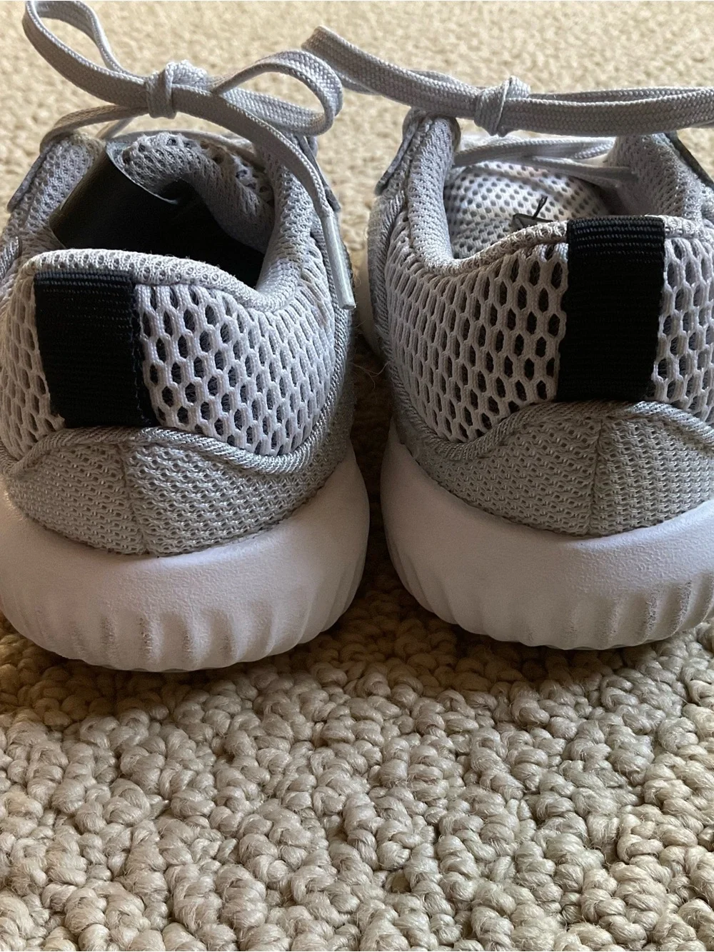 Adidas Kid’s Grey Athletic Sneakers Size 8K